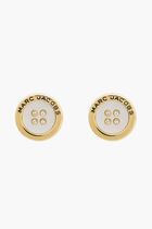 Button Stud Earrings
