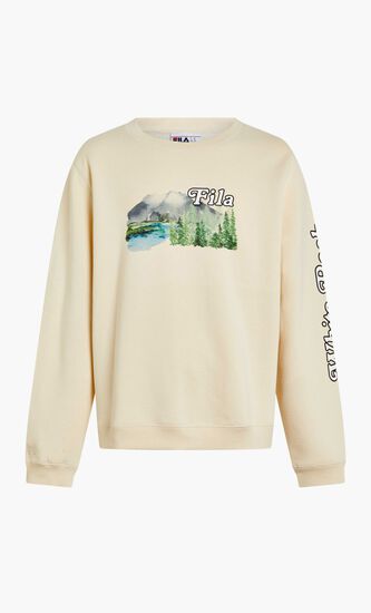 LEN GRAPHIC CREW SWEAT