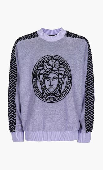 La Greca Medusa Terry Sweater
