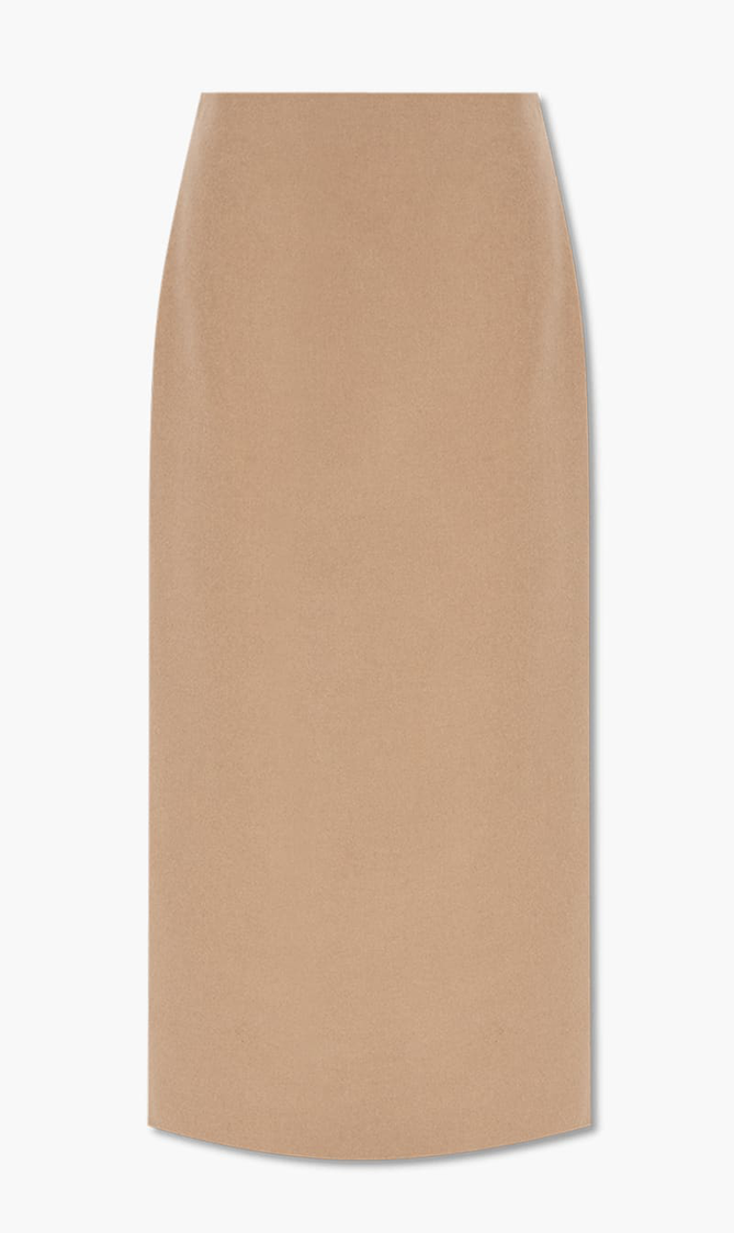 Pencil Wool Skirt