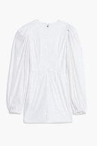 SEQUIN PUFFY SLEEVE DRESS