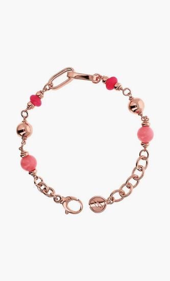 Natural Stone Link Bracelet