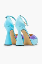 Crystalized Platform Pumps