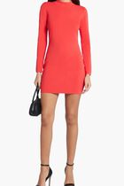 Mock Neck Mini Dress