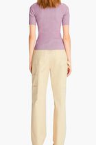 Viscose Ribbed Henley