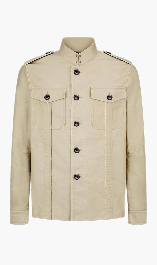 Stand Collar Overshirt