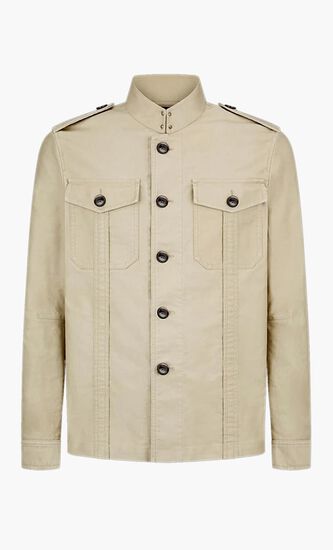 Stand Collar Overshirt