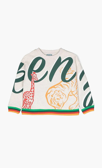 Animal Printed Sweatshirt