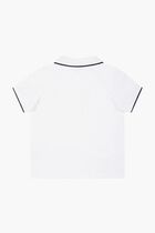 Polo Shirt With Contrasting Stripes