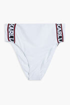 Elongated Logo High Bottoms