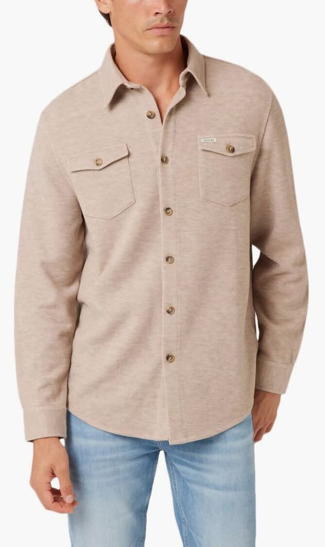 Collins Wool Blend Shirt
