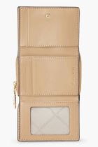 Empire Small Pebbled Leather Tri-Fold Wallet