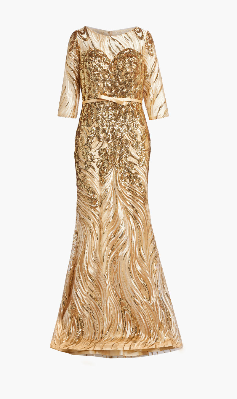 Basix embellished silk ball gown new arrivals