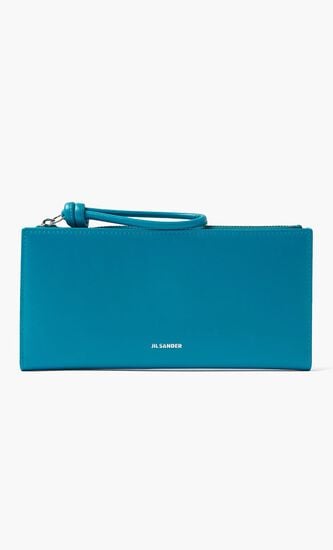 SINGLE PRACTICAL WALLET MD GIRO K-PALMELLATO LUX & NEW CALF WNAPPA LINING - PLATINO S