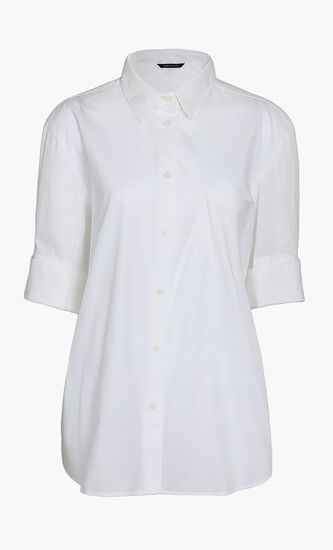 Cuffed Sleeves Shirt