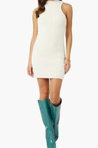 Fuzzy Sweater Dress