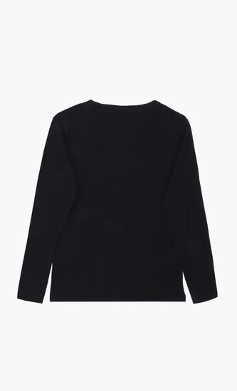 Maria LS Cotton T-Shirt