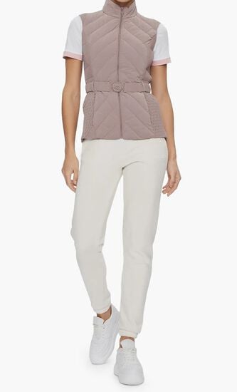 CASSANDRA BELTED VEST