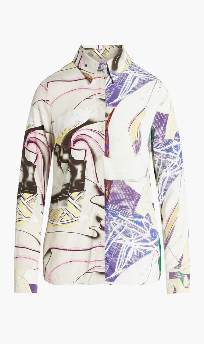 Iconic Silk Asymmetric Dress