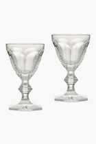Harcourt Zero Degree Drinking Glass Clear Set Of 2
