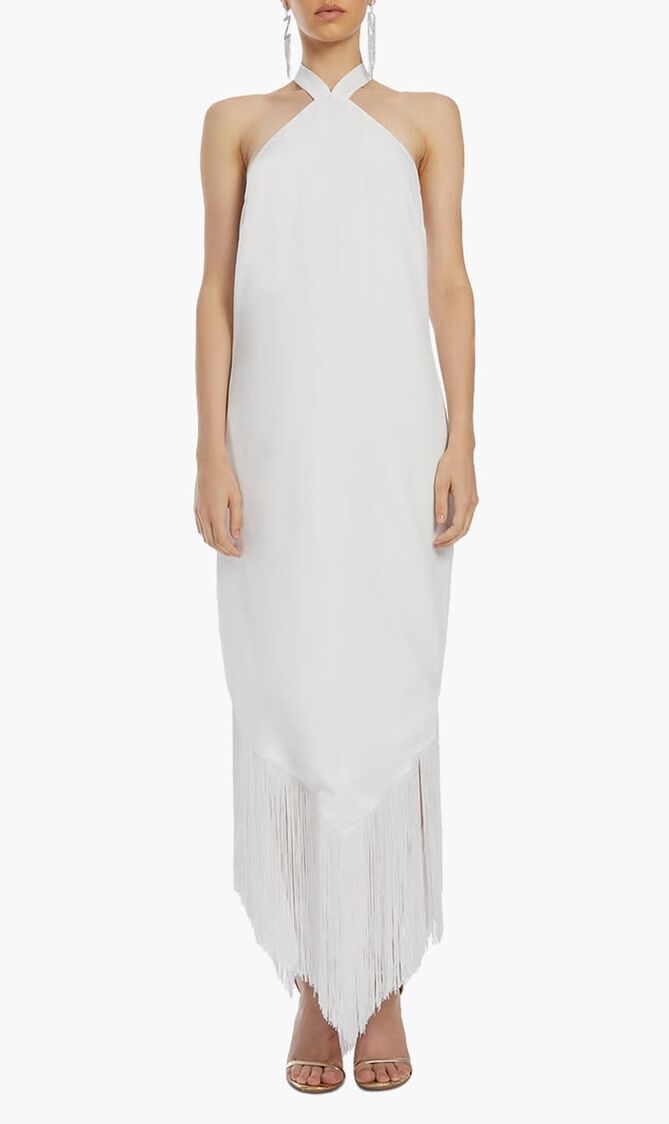 Nina Fringe Maxi Dress