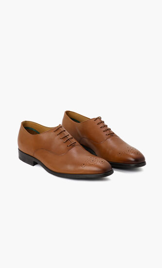Tan 'Guy' Oxford Shoe