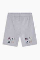 MONSTER ARROW SWEATSHORT MELANGE GREY MU