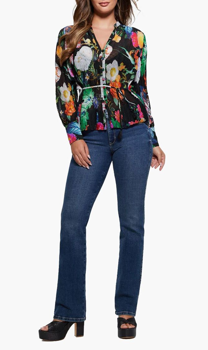 Garden Print Lisette top