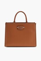 Nastra Stitch Detail Handbag