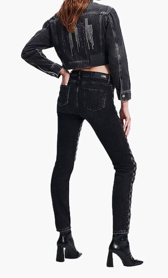 Jeans with Rhinestones