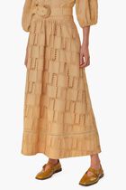 Sand Crochet Midi Skirt Sand Crochet Midi Skirt