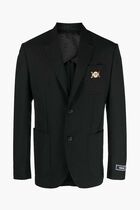 Single Breasted Wool Blend Jacket