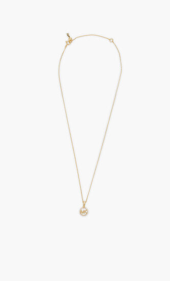 LOGO CHARM NECK