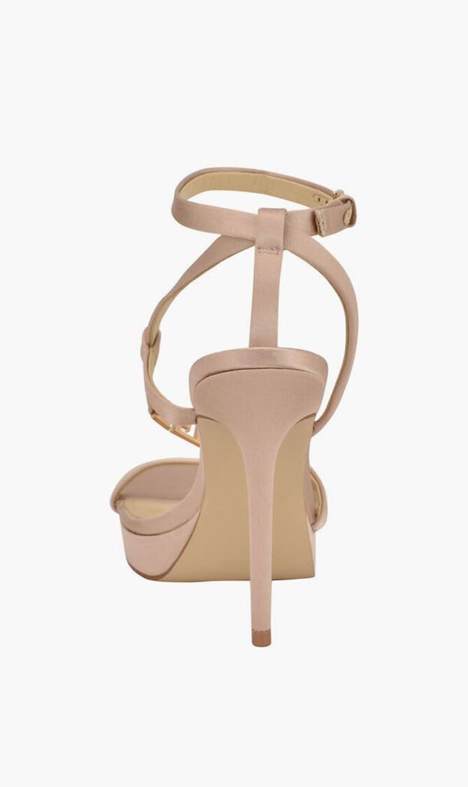 Lucier Satin Single Sole Sandals
