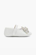 Crystal Bow Ballerinas