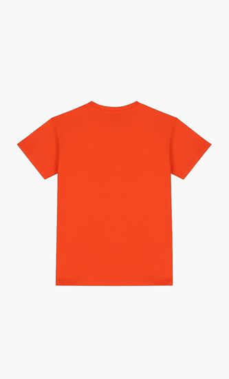 Solid Logo Crew Neck Tshirt