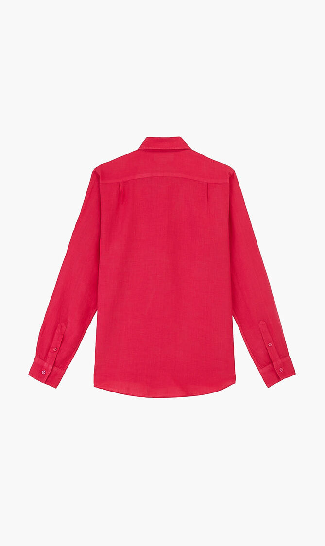 Solid Linen Shirt