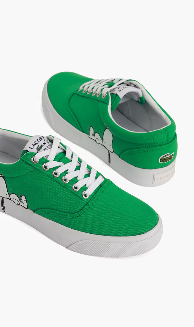 Jump Serve Lace Lacoste x Peanuts Sneakers