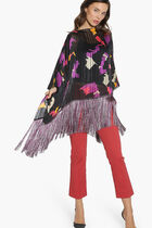 Sapiente Printed Poncho