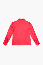 INFORMAL SHIRT VERSACE ON REPEAT KIDS JACQUARD EVER SATIN