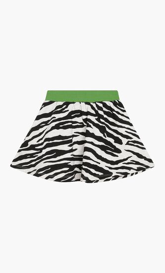 Embroidered Tiger Skirt