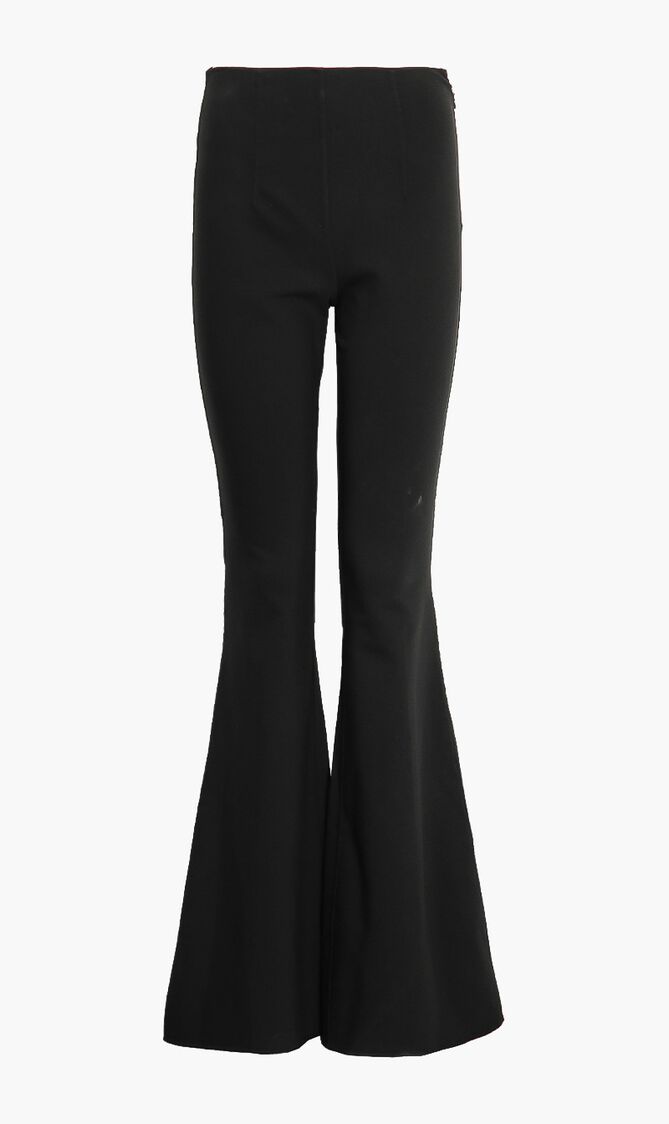 Brooke Stretch Cotton Flared Pants