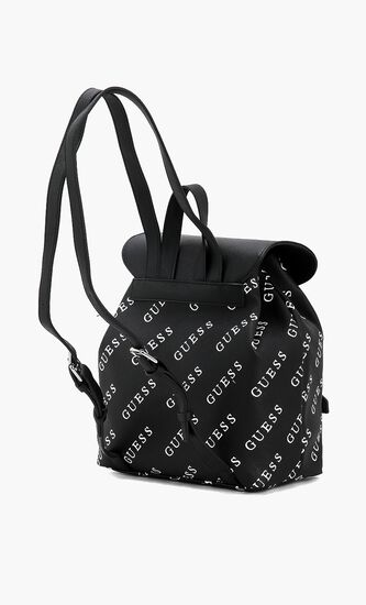 Luella All Over Logo Backpack