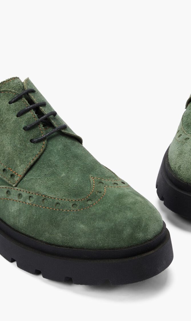 Suede Brogue Shoes