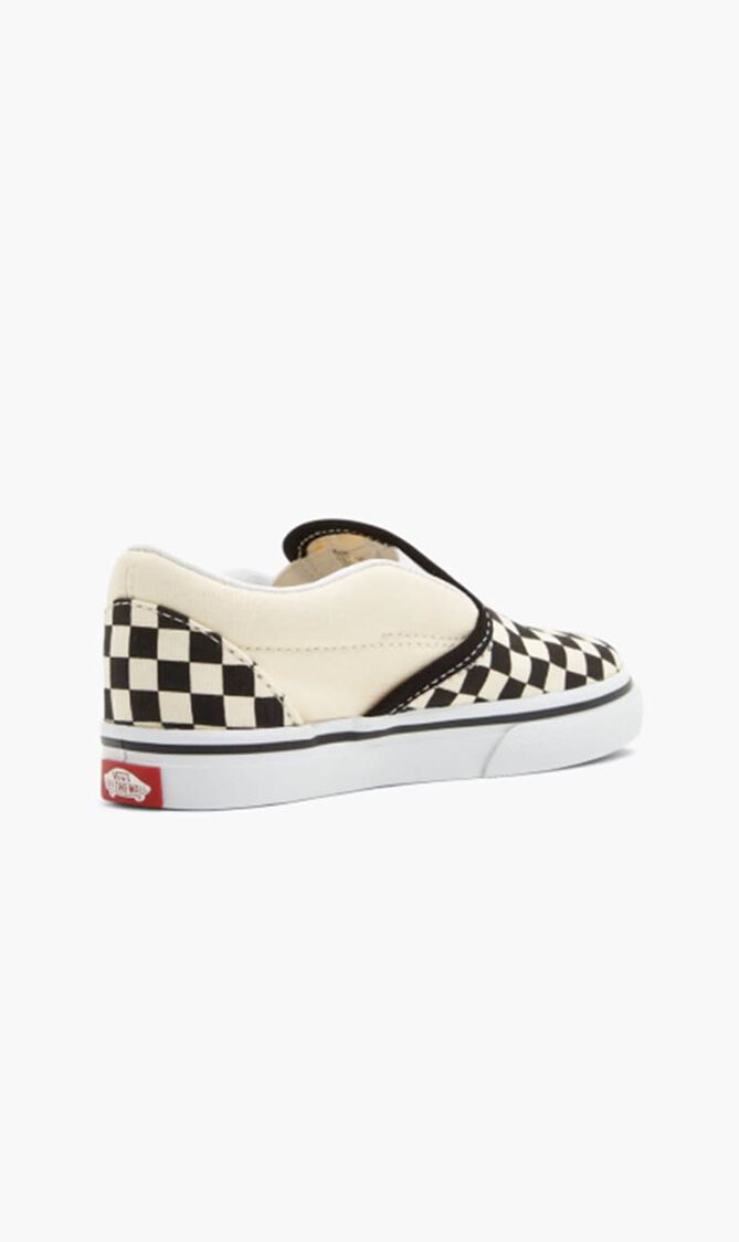 TD CLASSIC SLIP-ON BLK WHTCHCKERBO