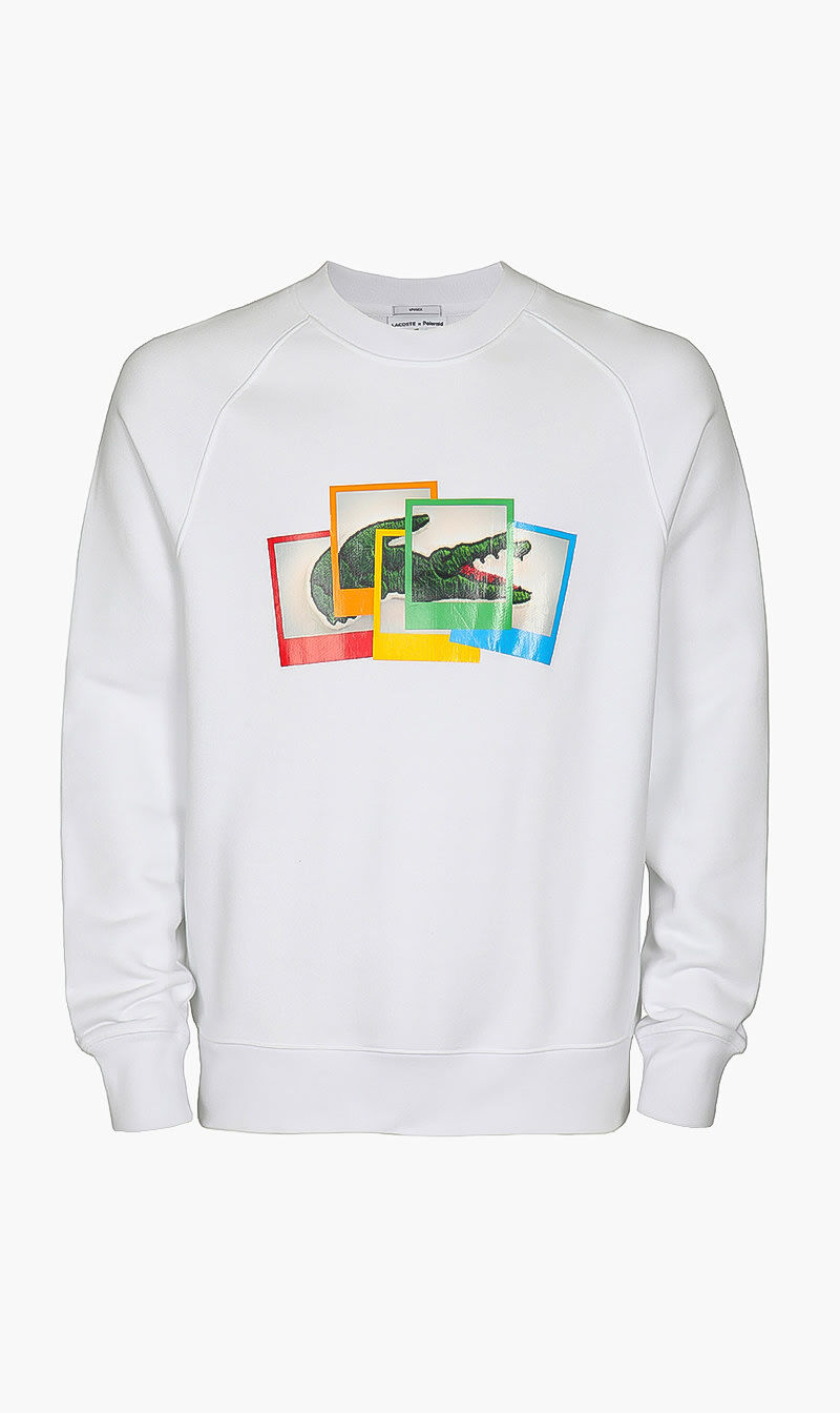 Buy LACOSTE Polaroid Unisex Sweatshirt for AED 495.00 595.00 The