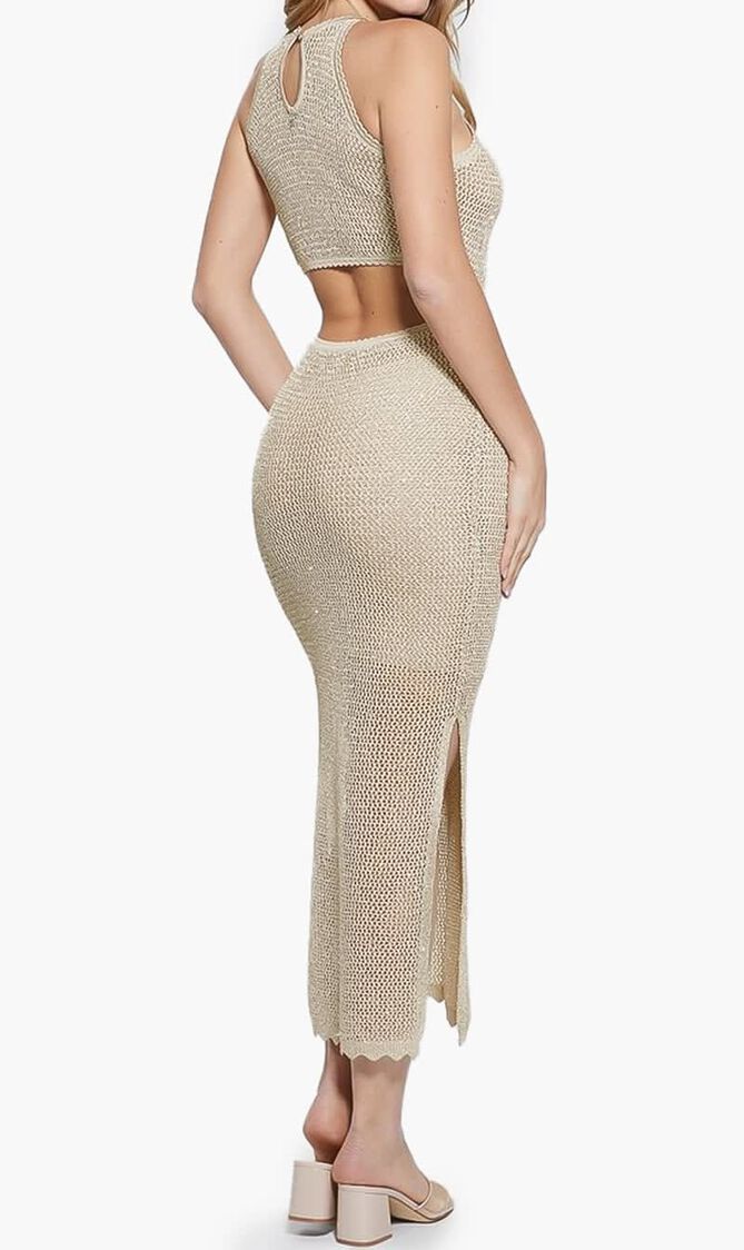 Sl Mesh Stitch Lana Dress