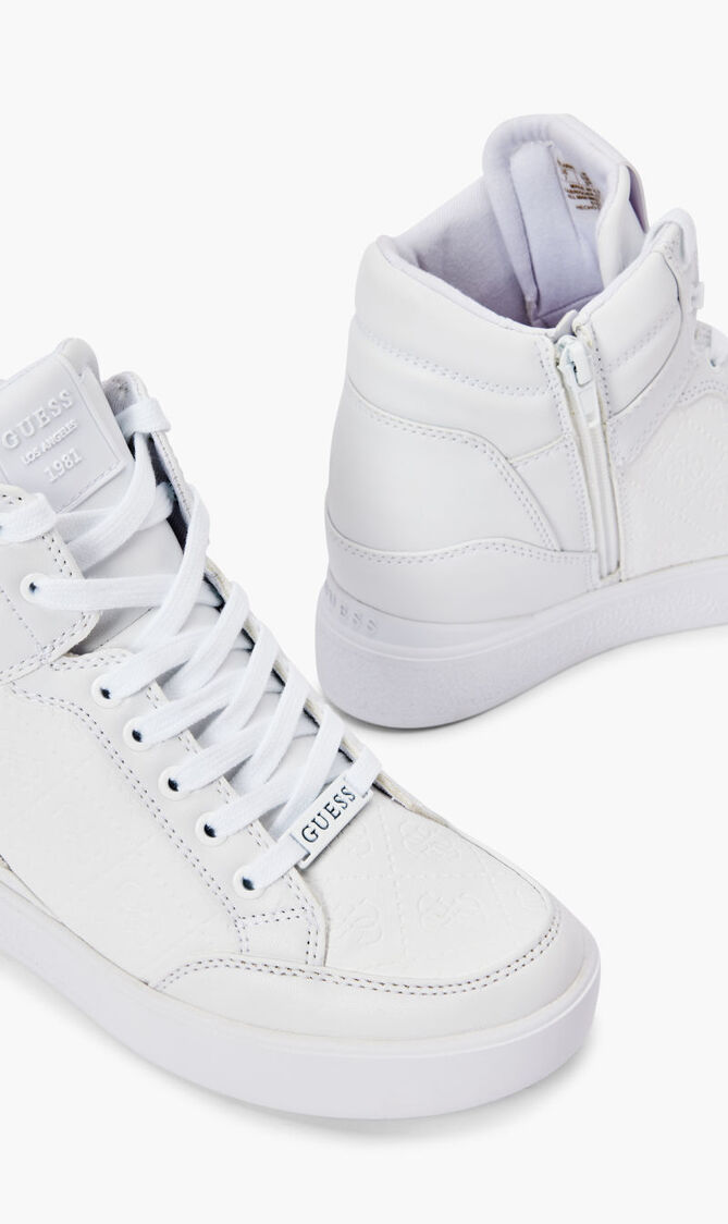 SNEAKERS/ATHLETIC MID TOP WHITE 141