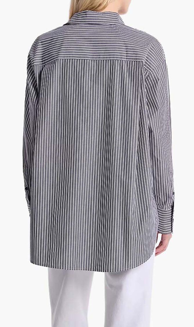 Oversized Striped Shirt