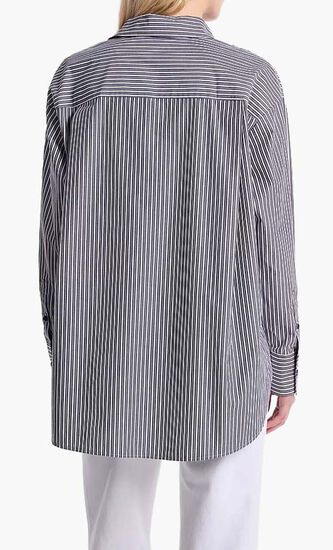 Oversized Striped Shirt